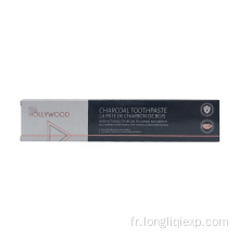 Dentifrice blanchissant les dents au charbon biologique en gros 125 ml